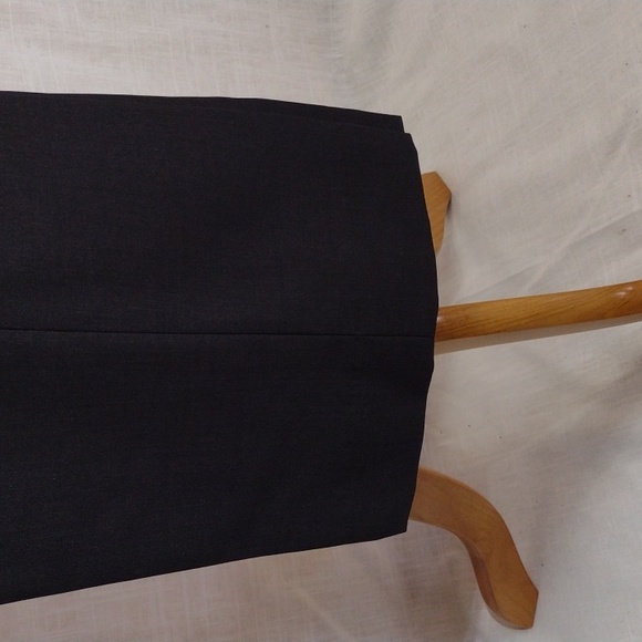 NWT Louis Raphael Super 150s charcoal herringbone pants - Picture 3 of 6